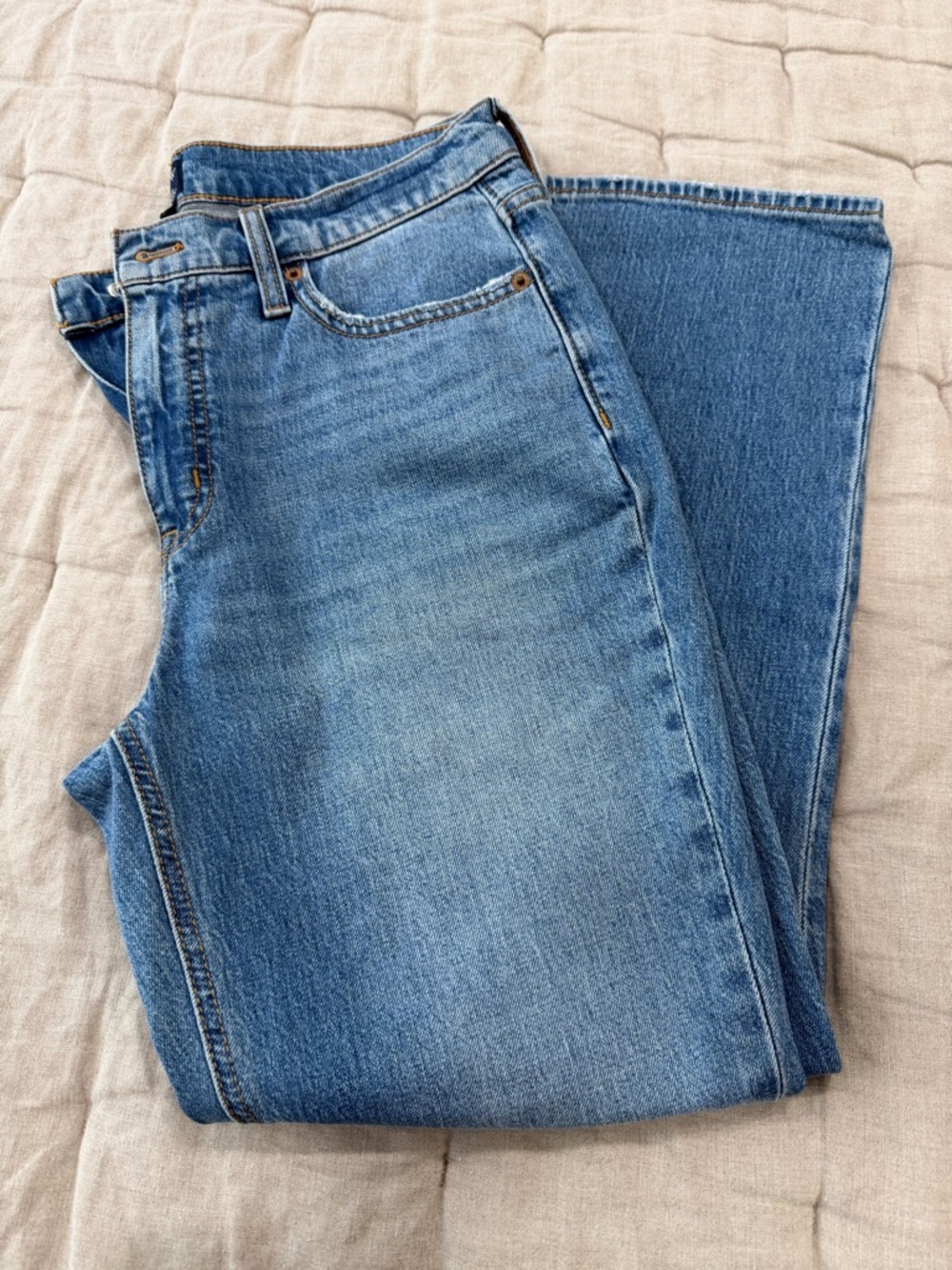 J. Crew Factory mid-rise flair crop 29